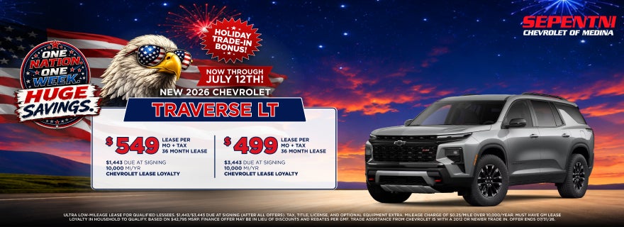 2026 CHEVY TRAVERSE
